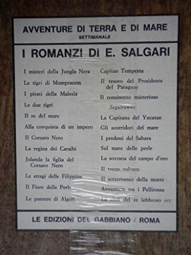 Libro - IL CONTINENTE MISTERIOSO - Salgari Emilio