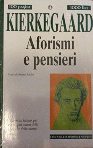 Libro - Aforismi e pensieri - Kierkegaard, Søren