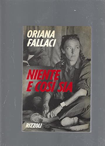 Libro - Niente e così sia - Fallaci, Oriana