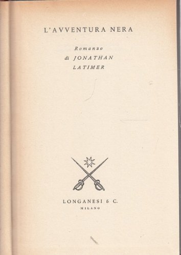 Libro - L'avventura nera