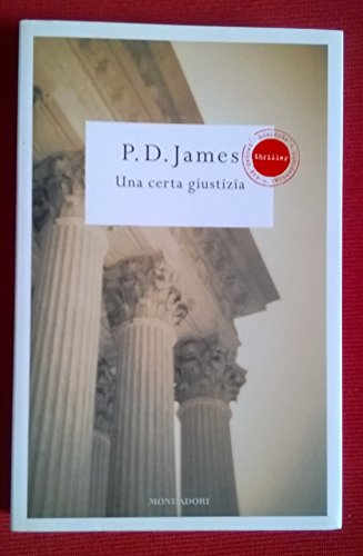 Libro - Una Certa Giustizia - P.D. James