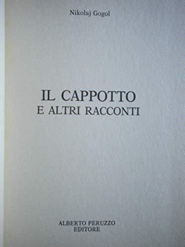 Libro - Il cappotto - Nikolaj Gogol