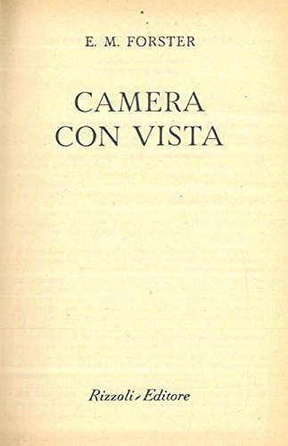 Libro - Camera Con Vista - E. M. Forster