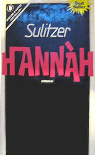 Libro - Hannah - Sulitzer, Paul L.