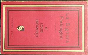 Libro - La signora Parkington - Bromfield Louis