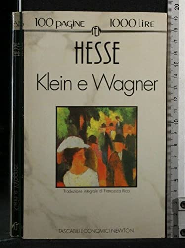 Libro - Klein e Wagner - Hesse, Hermann