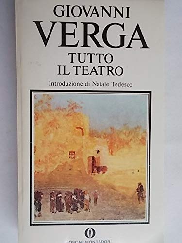 Libro - Tutto il teatro - Verga Giovanni