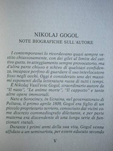 Libro - Il cappotto - Nikolaj Gogol