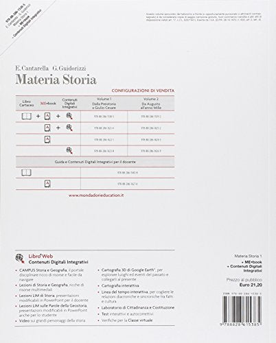 Libro - Materia storia. Per gli Ist. professionali. Con e-bo - Cantarella