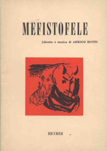 Libro - Mefistofele - Boito Arrigo