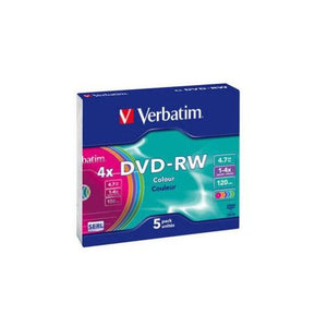 Verbatim DVD-RW 4.7GB - Confezione da 5