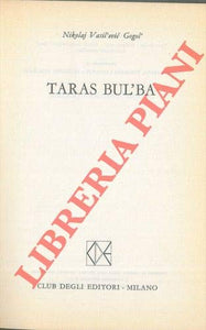 Libro - Taras Bul'ba - Nikolaj Vasil'Evic Gogol