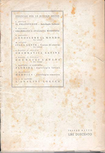 Libro - Grammatica Italiana Moderna - F. Palazzi