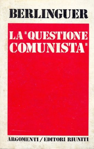 Book - The "communist question" vol.2 - E. Berlinguer