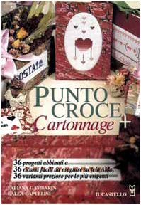 Libro - Punto croce. Con cartonnage. - Gambarin, Fabiana