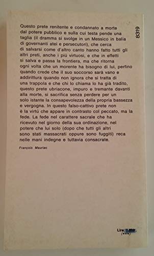 Libro - IL POTERE E LA GLORIA - Greene Graham