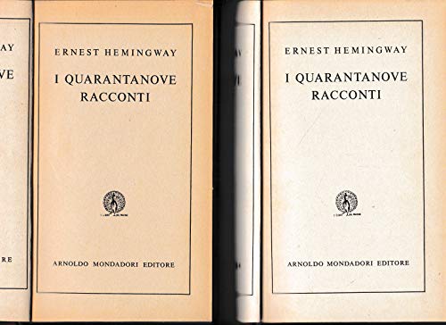 Libro - I quarantanove racconti DUE VOLUMI - Hemingway Ernest