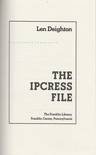 Carica l&#39;immagine nel visualizzatore di Gallery, Libro - THE IPCRESS FILE - Deighton,Len