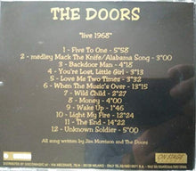 Carica l&#39;immagine nel visualizzatore di Gallery, CD THE DOORS:LIVE 1968-1969