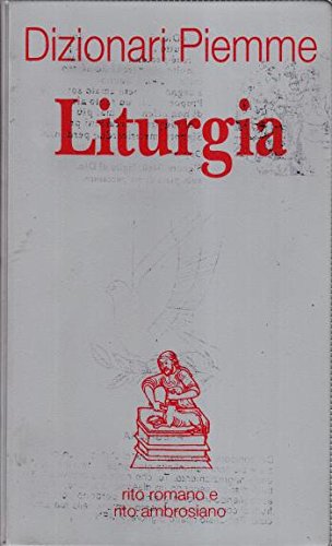 Book - Liturgy Piemme Dictionaries - AA.VV.