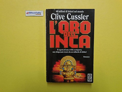 Book - J 4412 BOOK THE GOLD OF THE INCA BY CLIVE CUSSLER 1999