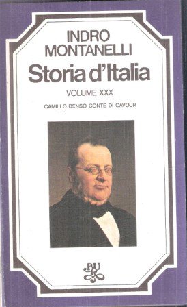 Book - HISTORY OF ITALY VOL. XXX - CAMILLO BENSO COUNT OF CAVOUR