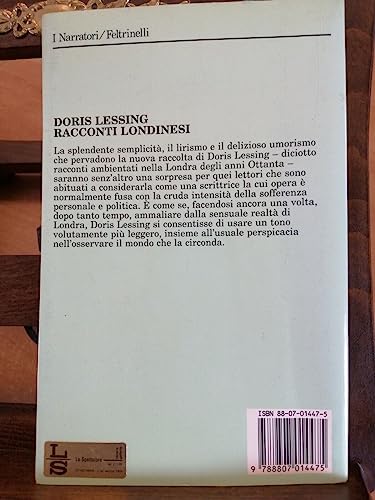 Libro - Racconti londinesi - Lessing, Doris