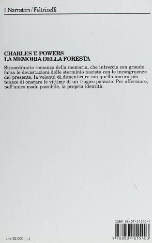 Book - The Memory of the Forest - Powers, Charles T.