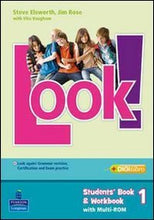 Carica l&#39;immagine nel visualizzatore di Gallery, Libro - Look! Student&#39;s book-Workbook-Look again. Per la Scu - Rose, Jim