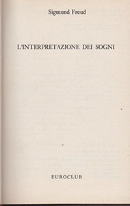 Book - The Interpretation of Dreams - Freud