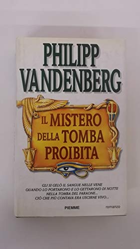 Libro - Il mistero della tomba proibita - Vandenberg, Philipp