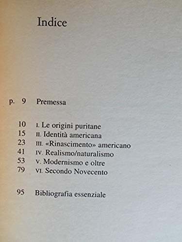 Libro - Storia della letteratura americana - Pisanti, Tommaso