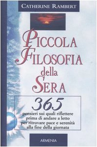 Libro - Piccola filosofia della sera - Rambert, Catherine