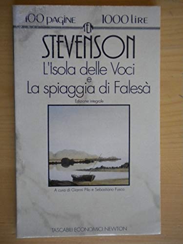 Libro - L'isola delle voci-La spiaggia di Falesà - Stevenson, Robert Louis