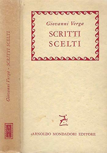 Libro - Scritti scelti. - Giovanni Verga