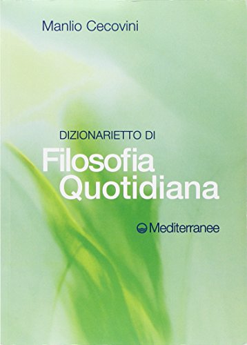 Libro - Dizionarietto di filosofia quotidiana - Cecovini, Manlio