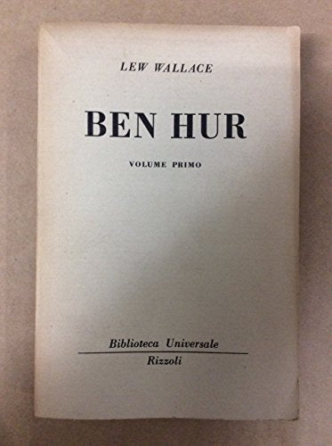 Libro - BEN HUR. VOLUME SECONDO.