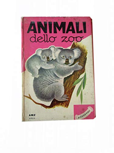 Libro - ANIMALI DELLO ZOO - A,Z EDITRICE - 1962 - PIEGHEVOLI - anonimo