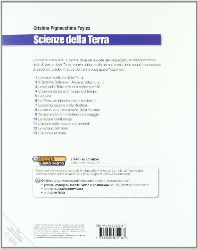 Libro - Scienze della terra. Per le Scuole superiori. Con es - Pignocchino Feyles, Cristina