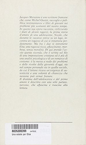 Libro - Una estate per Elsa - Mersenne, J.