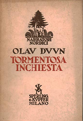 Libro - Tormentosa inchiesta. - Duun Olav