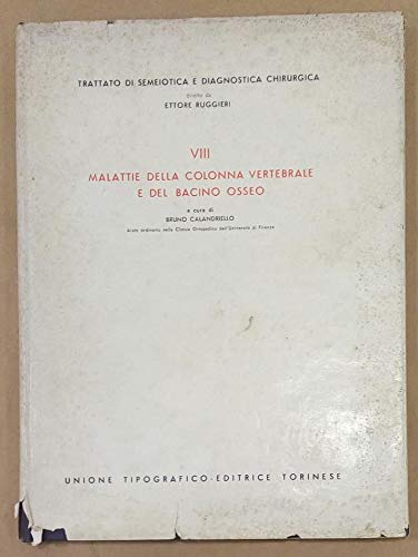 Libro - Trattato di semeiotica e diagnostica chirurgica. Mal - Ruggieri, E.