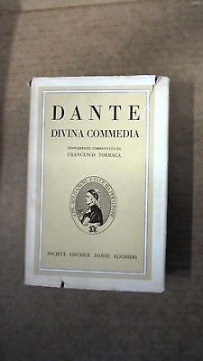 Libro - Dante: Divina Commedia comm. Torraca Ed. Dante Alighieri [RS