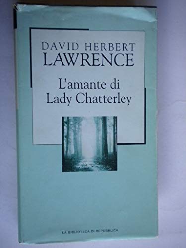 Book - lady chatterley's lover - david herbert lawrence