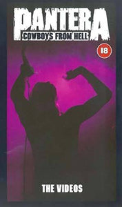 DVD - VHS - Cowboys From Hell The Videos - Pantera - ong&gt; Pantera
