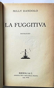 Book - The Fugitive - Milly Dandolo