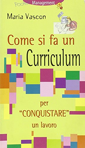 Book - How to make a curriculum - Vascon, Maria