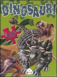 Dinosaurs. Puzzle book. Ed. illustrated