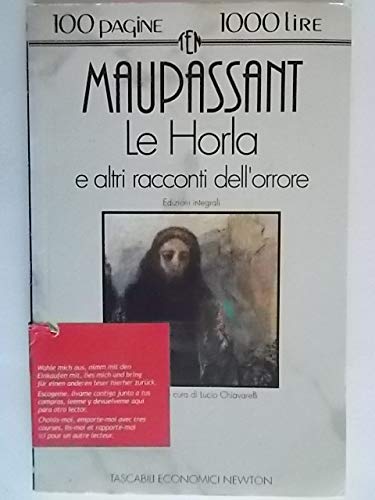 Libro - Le horla e altri racconti dell'orrore - Maupassant, Guy de