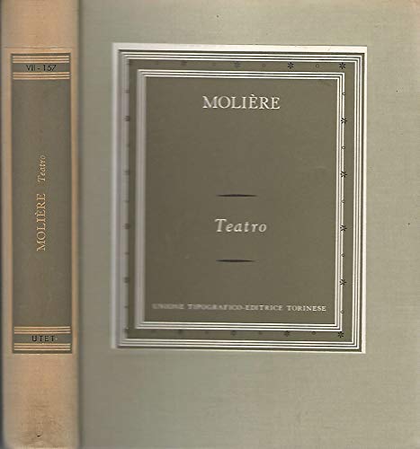 Libro - Teatro. Il convitto di pietra- il borghese gentiluom - Jean-Baptiste P. Moliere